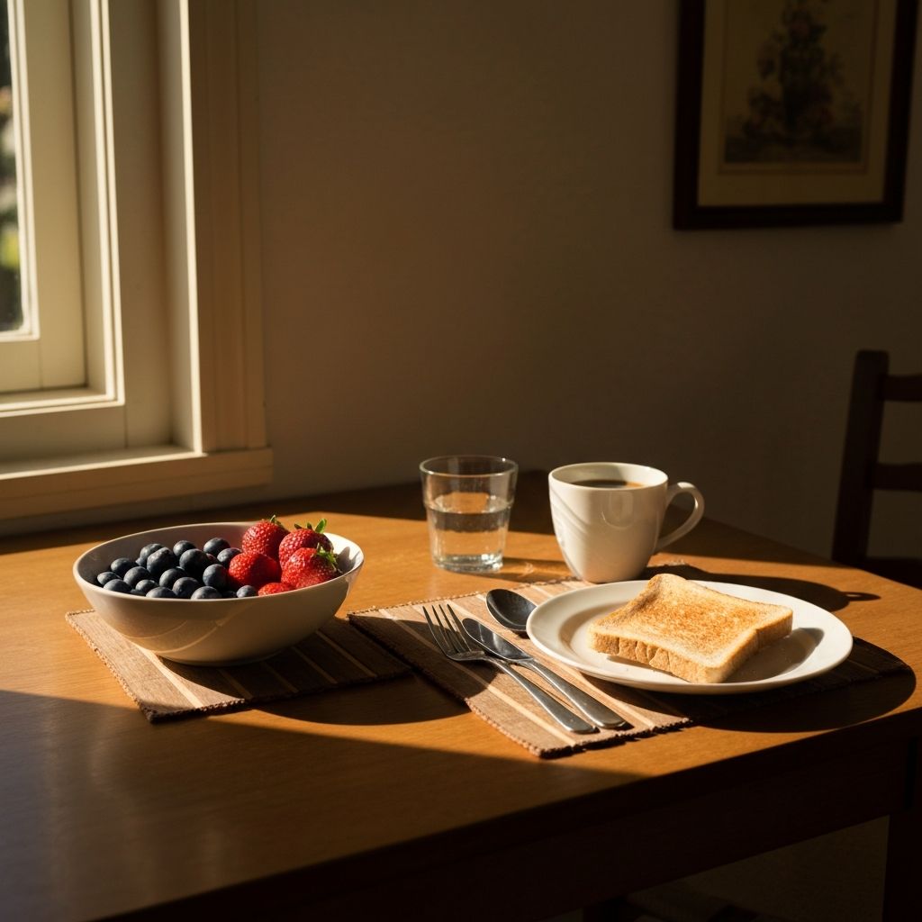 Morning eating moments